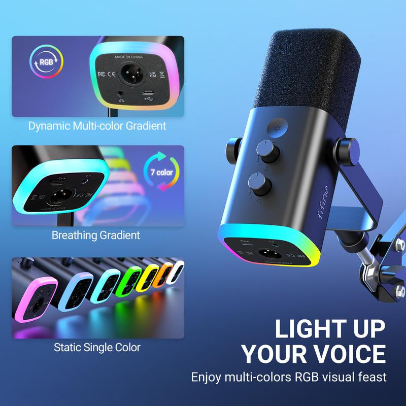 Transform Your Streaming Experience with the FIFINE AM8T NEO Adjustable Microphone Boom Arm and Phone Holder – Perfect for Podcasting, Gaming, and Content Creation!