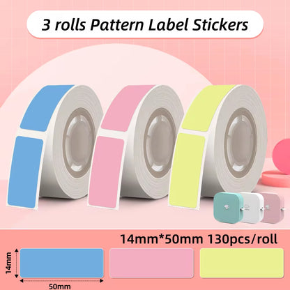 Q30 Label Printer Mini Printer Pocket Thermal Label Maker Wireless Sticker Pocket Portable Printer Various Label Paper